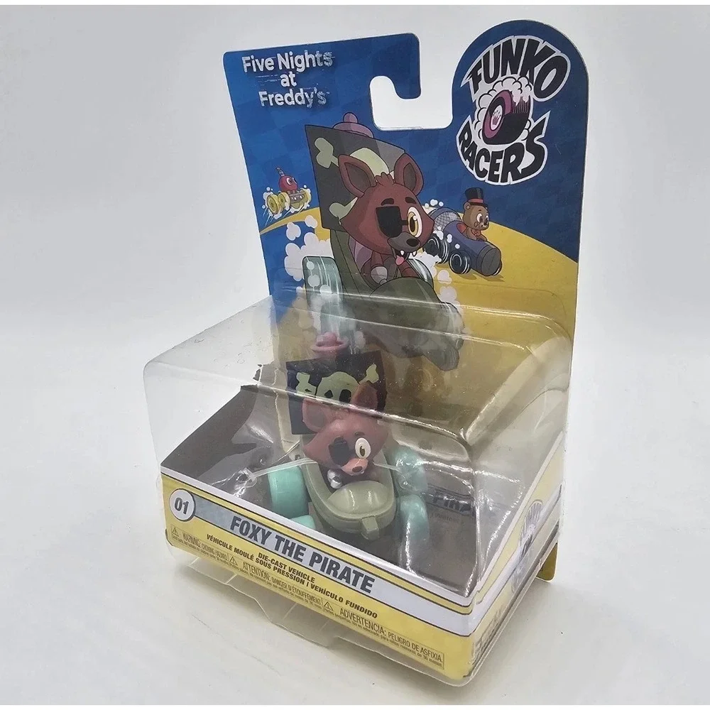 Funko Racers Five Nights at Freddys Foxy the Pirate 01 Die-Cast Vehicle New